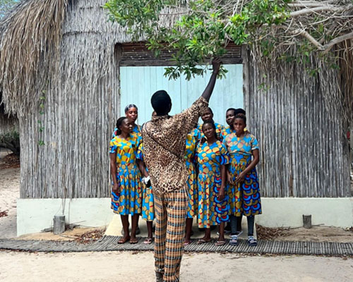 Malick Bodian Visits Mozambique Kisawa Sanctuary Benguerra Island